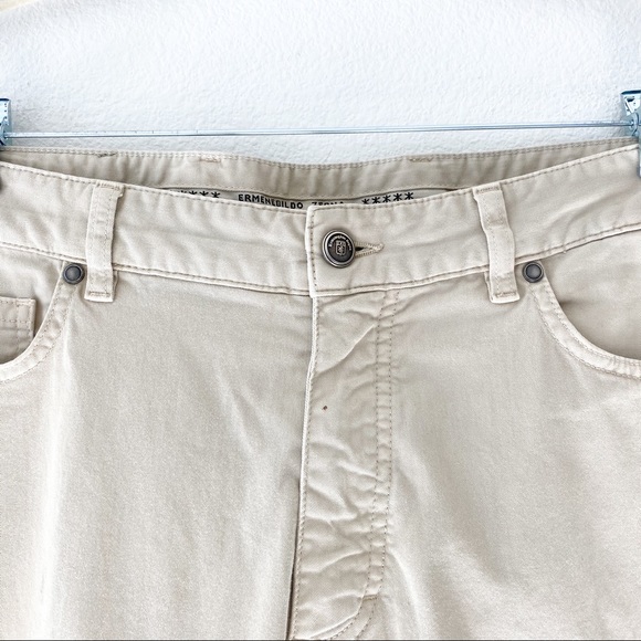 *SOLD* Ermenegildo Zegna Khaki Tan Casual - Picture 6 of 8